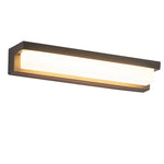 Contemporary Rectangle Weatherproof Stainless Steel Outdoor Wall Light - Lamp Outdoor
