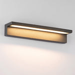 Contemporary Rectangle Weatherproof Stainless Steel Outdoor Wall Light - Lamp Outdoor