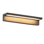 Contemporary Rectangle Weatherproof Stainless Steel Outdoor Wall Light - Lamp Outdoor