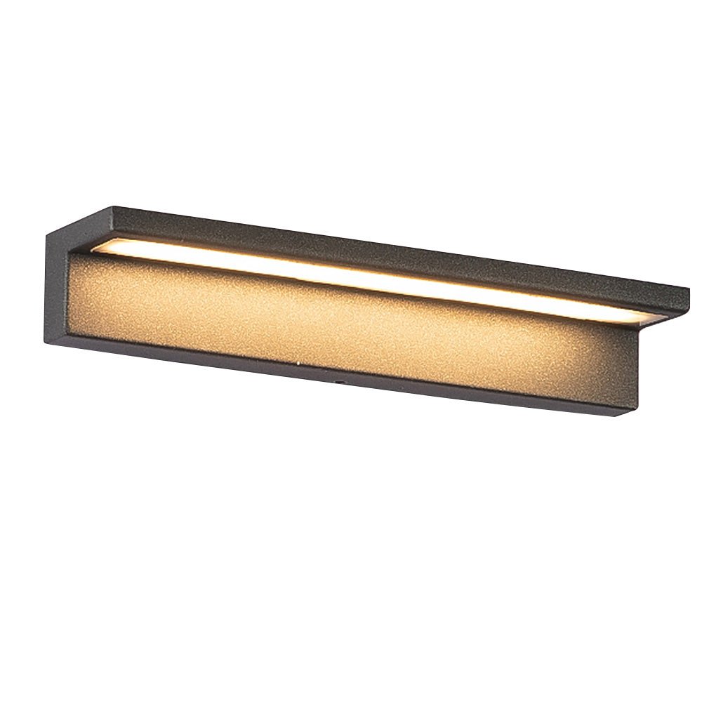 Contemporary Rectangle Weatherproof Stainless Steel Outdoor Wall Light - Lamp Outdoor