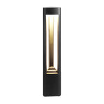 Triple-Side Emitting Solar LED Garden Bollard Lights Heart Design & Weatherproof - Lamp Outdoor