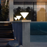 Solar Outdoor Waterproof Post Lights for Courtyard Landscape Decorative Lighting - Lamp Outdoor