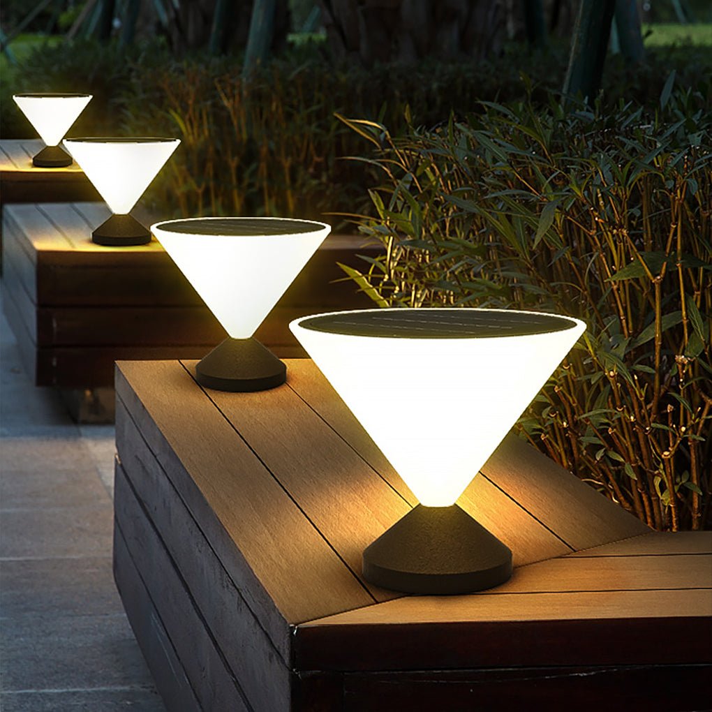 Solar Outdoor Waterproof Post Lights for Courtyard Landscape Decorative Lighting - Lamp Outdoor