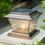 Waterproof Copper Outdoor Pillar Light European style - Lamp Outdoor