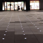 Solar Powered LED Metal Well Light - Lamp Outdoor