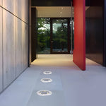 Solar Powered LED Metal Well Light - Lamp Outdoor