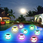Solar Spectra RGB Dimmable Floating Pool Lights for Enchanting Evenings - Lamp Outdoor