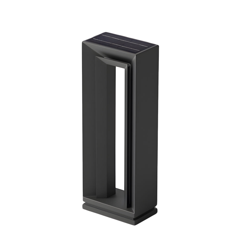 Outdoor Arch LED Solar Lawn Lights Modern Minimalist Style - Lamp Outdoor