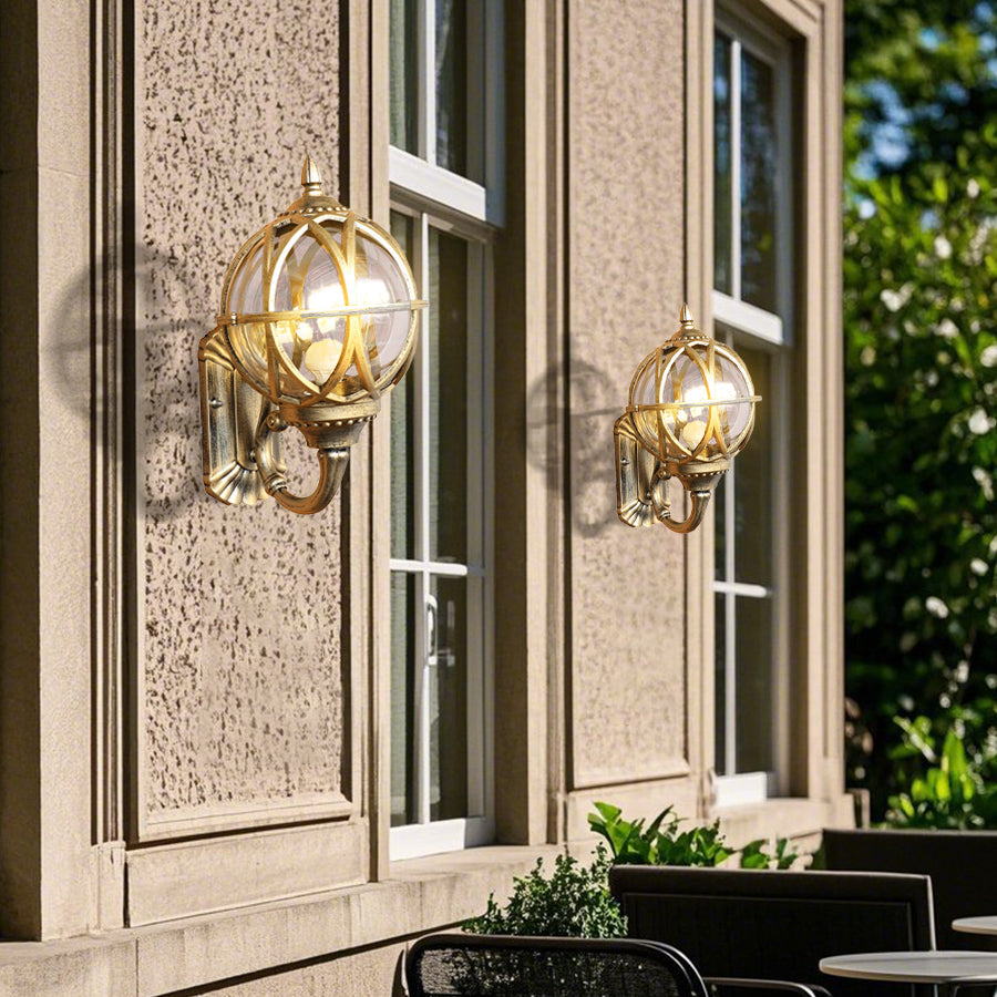 Outdoor House Sconces Waterproof Cast Aluminum European Style - Lamp Outdoor