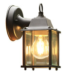 Square Glass Wall Lamp Outdoor Wall Sconce Lighting LED Waterproof Wall Lights - Lamp Outdoor
