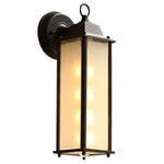 Square Glass Wall Lamp Outdoor Wall Sconce Lighting LED Waterproof Wall Lights - Lamp Outdoor