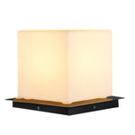 Waterproof Modern Outdoor Pillar Lights with PE Lampshade - Lamp Outdoor