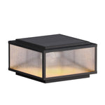 Outdoor Pillar Light Fixtures Cast Aluminum Square Waterproof - Lamp Outdoor