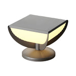 Square Metal Solar Garden Light LED Outdoor Light Post Waterproof Fence Column Head Lamp Pillar Light - Lamp Outdoor