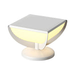 Square Metal Solar Garden Light LED Outdoor Light Post Waterproof Fence Column Head Lamp Pillar Light - Lamp Outdoor