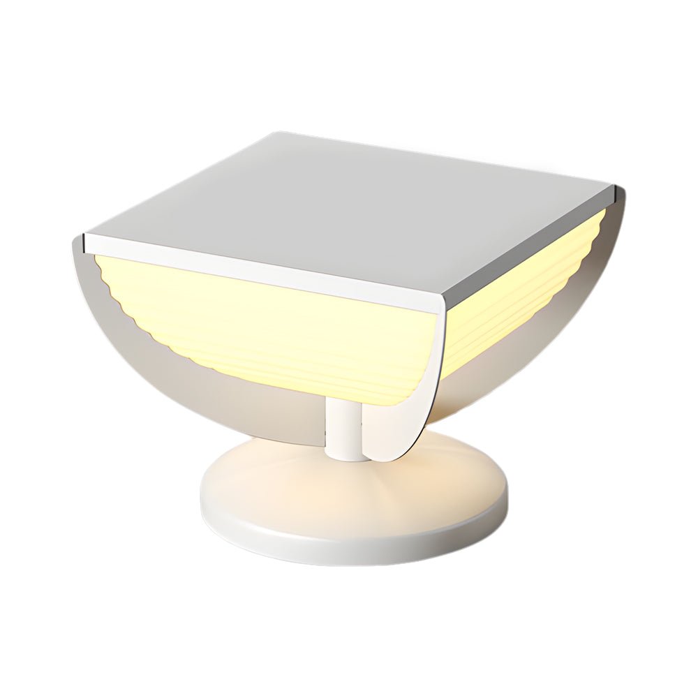 Square Metal Solar Garden Light LED Outdoor Light Post Waterproof Fence Column Head Lamp Pillar Light - Lamp Outdoor