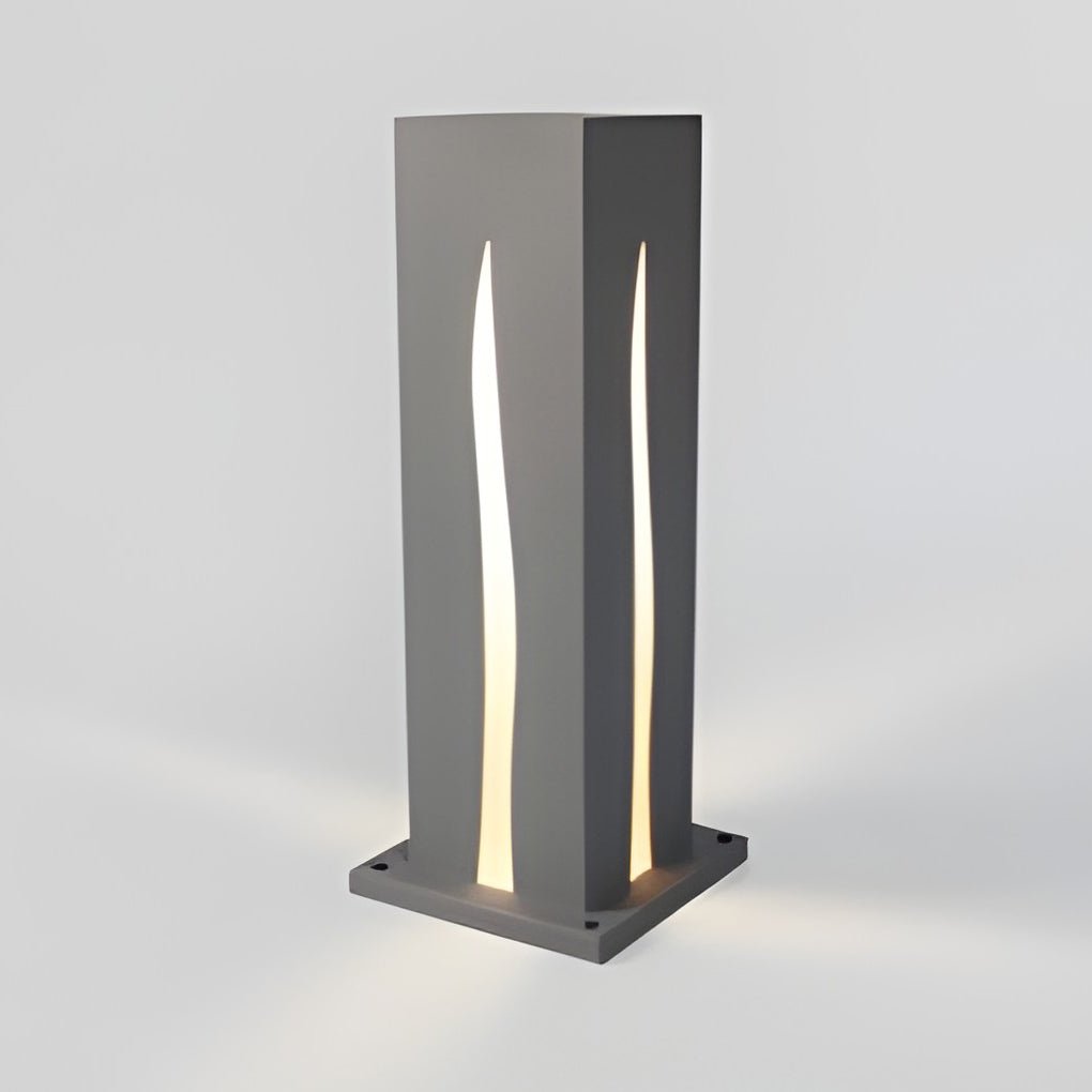 Elegant Rectangular Garden Pathway Lights Landscape LED Outdoor Illumination - Lamp Outdoor
