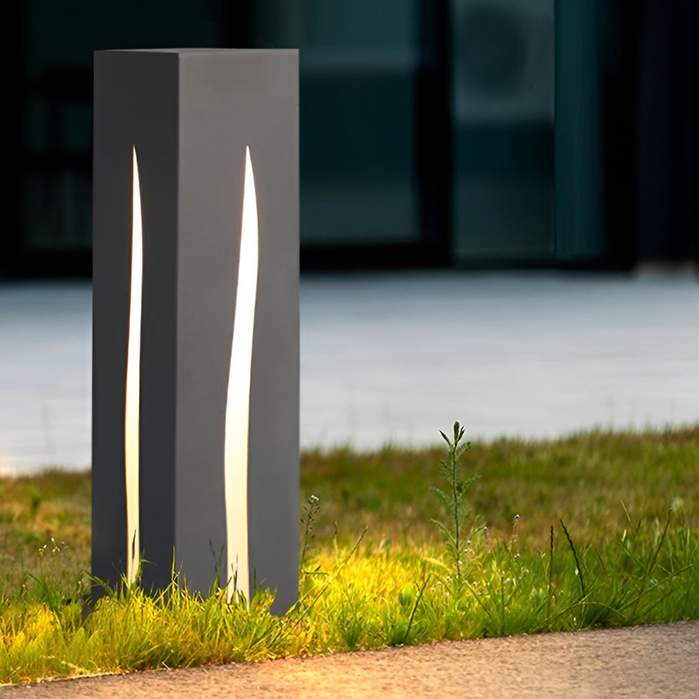 Elegant Rectangular Garden Pathway Lights Landscape LED Outdoor Illumination - Lamp Outdoor