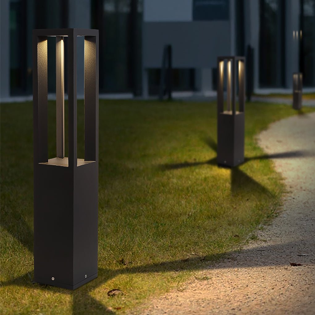 Square Stainless Steel LED Outdoor Landscape Lawn Light - Lamp Outdoor