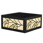 Square Waterproof LED Modern Solar Outdoor Deck Post Lights Pillar Light - Lamp Outdoor