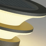 Waterproof Patio Pillar Lights Round Modern - Lamp Outdoor