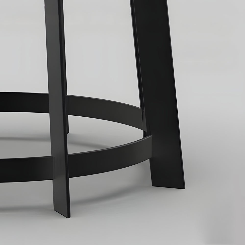 Stainless Steel Round Stool Solar Light Dual-Purpose Outdoor LED Fixture - Lamp Outdoor