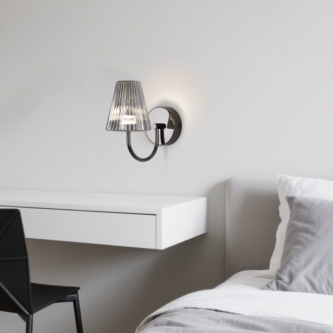 LED Wall Sconce Indoor American Vintage Three-Temperature - Lamp Outdoor