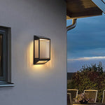 Stylish Vertical Ripped Acrylic LED Wall Lamp Waterproof & Modern Wall Lighting - Lamp Outdoor