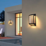 Stylish Vertical Ripped Acrylic LED Wall Lamp Waterproof & Modern Wall Lighting - Lamp Outdoor