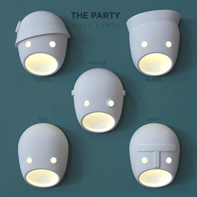 Mask Wall Light - Lamp Outdoor