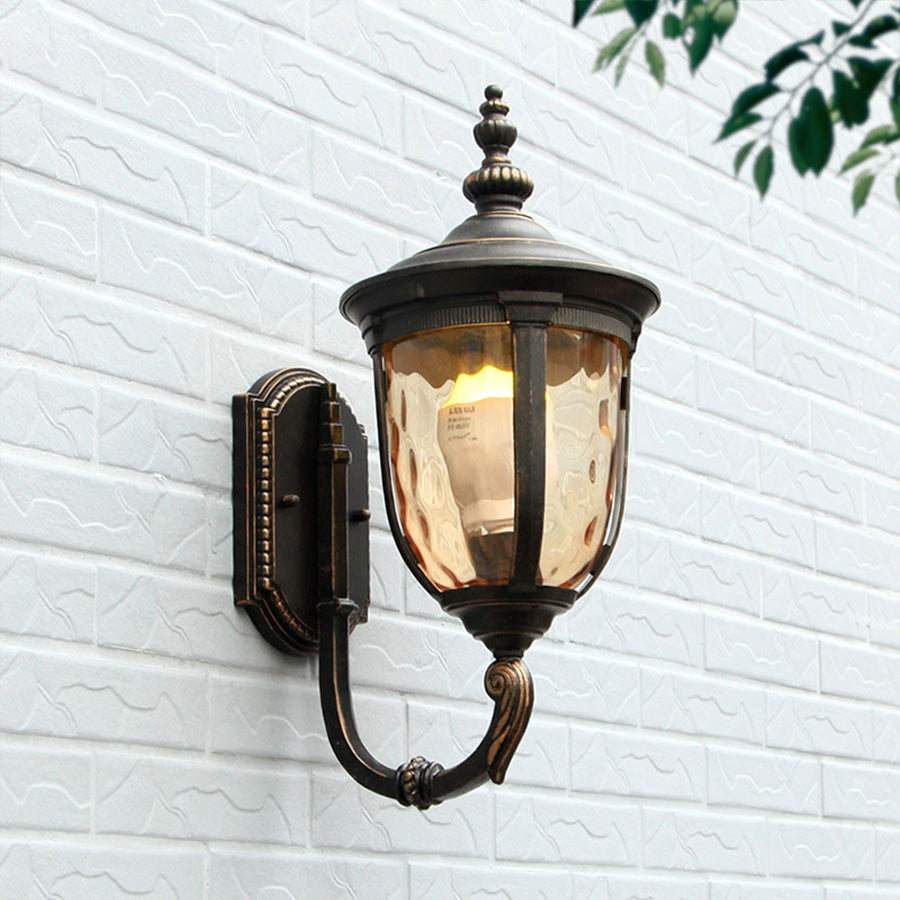 Waterproof Copper Outdoor Wall Light Retro Style - Lamp Outdoor