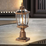 LED Waterproof Solar Column Pillar Lights for Garden - Lamp Outdoor