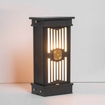 Traditional LED Post Light Retro Black Waterproof Outdoor Garden Lighting - Lamp Outdoor