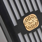 Traditional LED Post Light Retro Black Waterproof Outdoor Garden Lighting - Lamp Outdoor