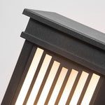 Traditional LED Post Light Retro Black Waterproof Outdoor Garden Lighting - Lamp Outdoor