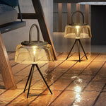LED Clear Pendant Lights Solar-Powered - Lamp Outdoor