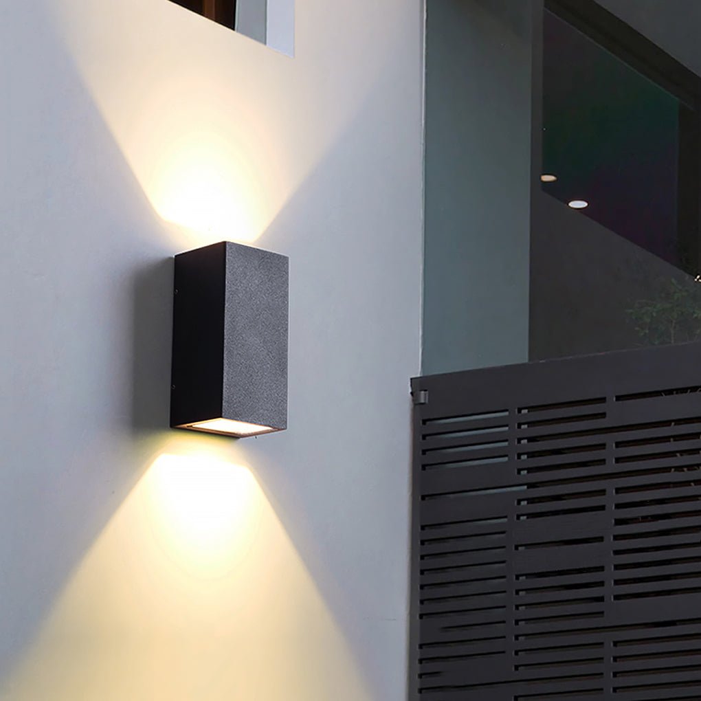 Two Light Effect Optional Waterproof LED Wall Light for Outdoor Villa Courtyard - Lamp Outdoor