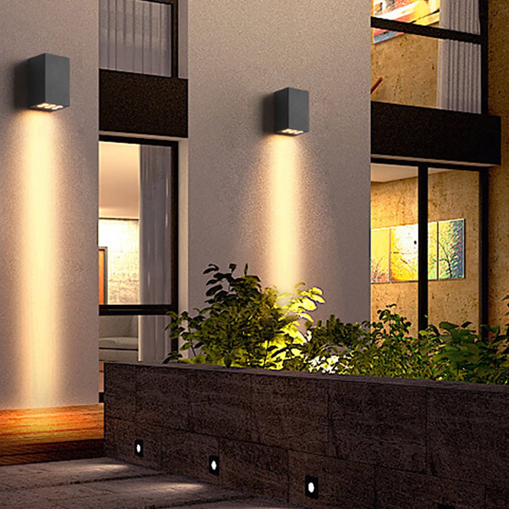 Two Light Effect Optional Waterproof LED Wall Light for Outdoor Villa Courtyard - Lamp Outdoor