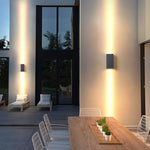 Two Light Effect Optional Waterproof LED Wall Light for Outdoor Villa Courtyard - Lamp Outdoor