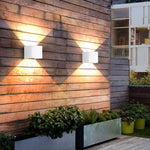 Square Waterproof Up Down Lighting Adjustable Modern Exterior Lights - Lamp Outdoor