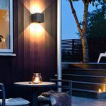 Square Waterproof Up Down Lighting Adjustable Modern Exterior Lights - Lamp Outdoor