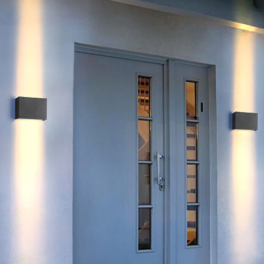 Gorgeous Led Up Down Exterior Lights Modern Outdoor Wall Lighting - Lamp Outdoor