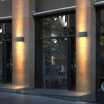 Gorgeous Led Up Down Exterior Lights Modern Outdoor Wall Lighting - Lamp Outdoor