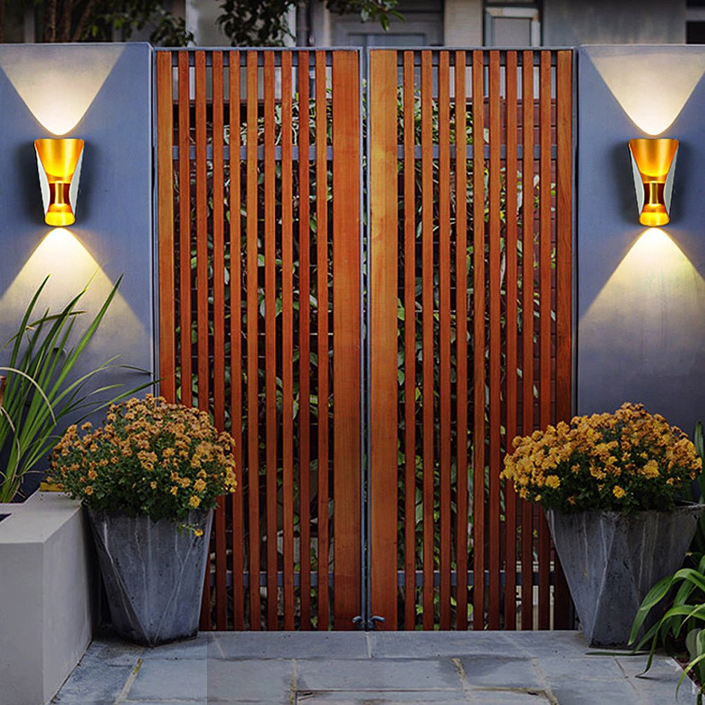 Unique Creative Up and Down Lights Outdoor Wall Lights Waterproof Wall Sconces Wall Lamp - Lamp Outdoor