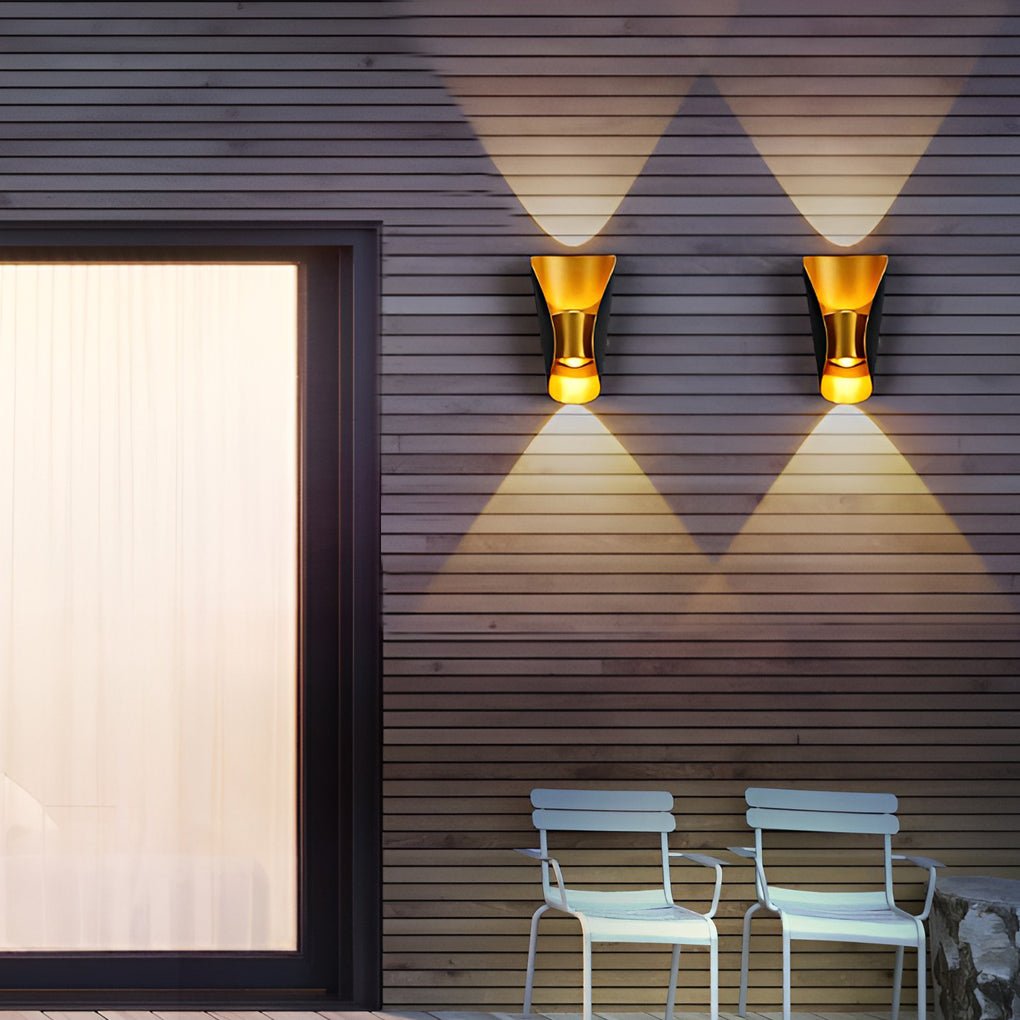 Unique Creative Up and Down Lights Outdoor Wall Lights Waterproof Wall Sconces Wall Lamp - Lamp Outdoor