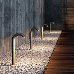Curved Arch Aluminum LED Outdoor Light for Paths and Gardens - Lamp Outdoor
