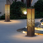 Stylish Stainless Steel LED Bollard Lights for Outdoor Landscape Illumination - Lamp Outdoor