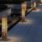 Stylish Stainless Steel LED Bollard Lights for Outdoor Landscape Illumination - Lamp Outdoor