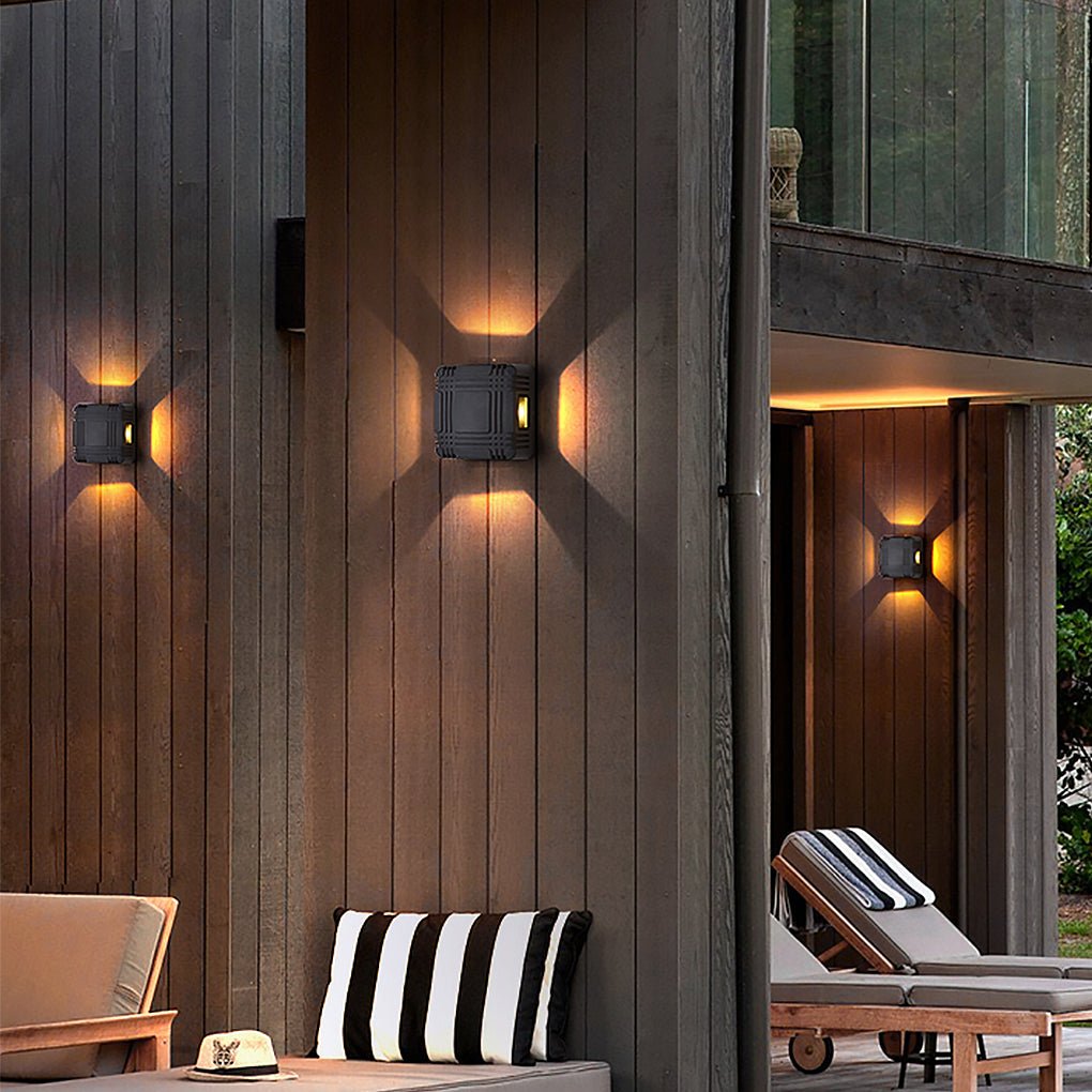 Unique Design Outdoor LED Waterproof Wall Light for Villa Gate Balcony - Lamp Outdoor