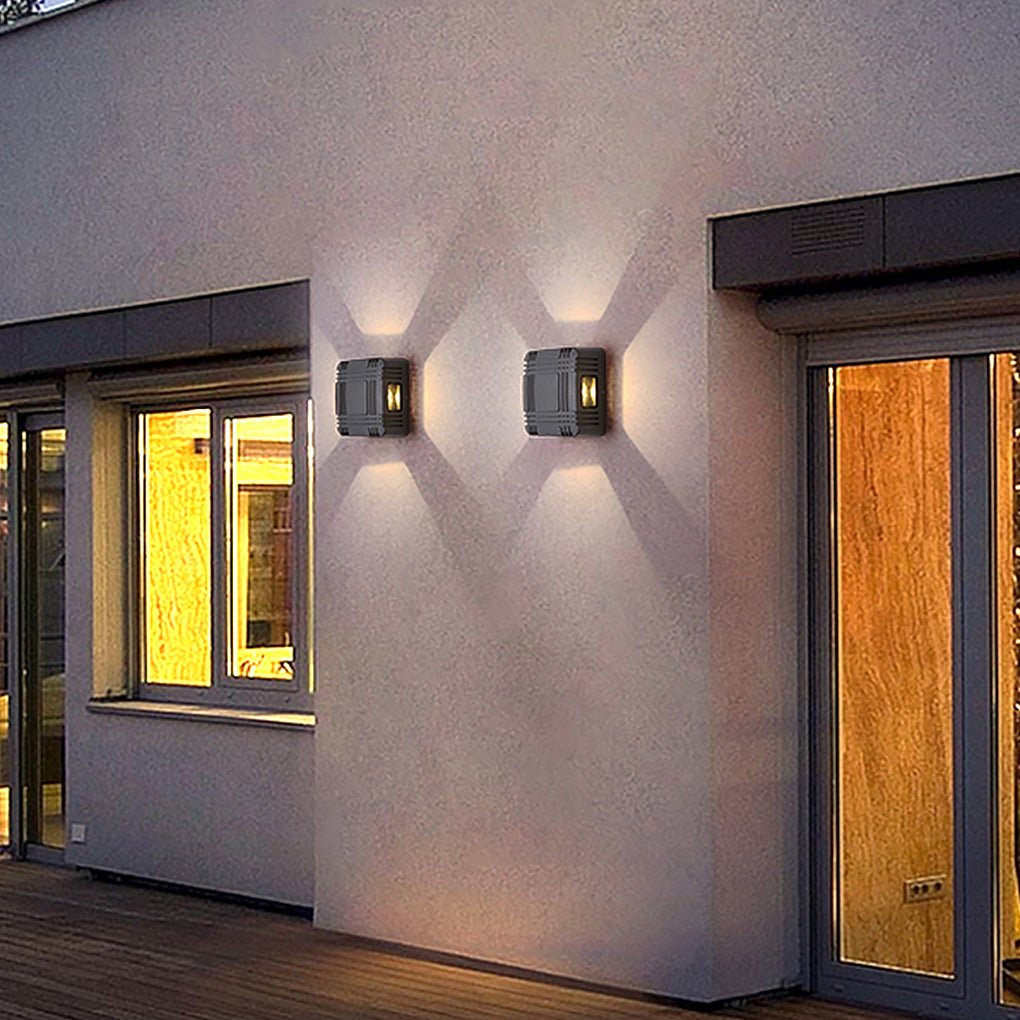 Unique Design Outdoor LED Waterproof Wall Light for Villa Gate Balcony - Lamp Outdoor